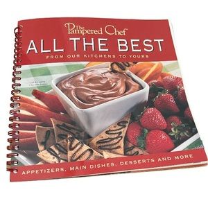 The Pampered Chef All the Best from our kitchens to yours cookbook